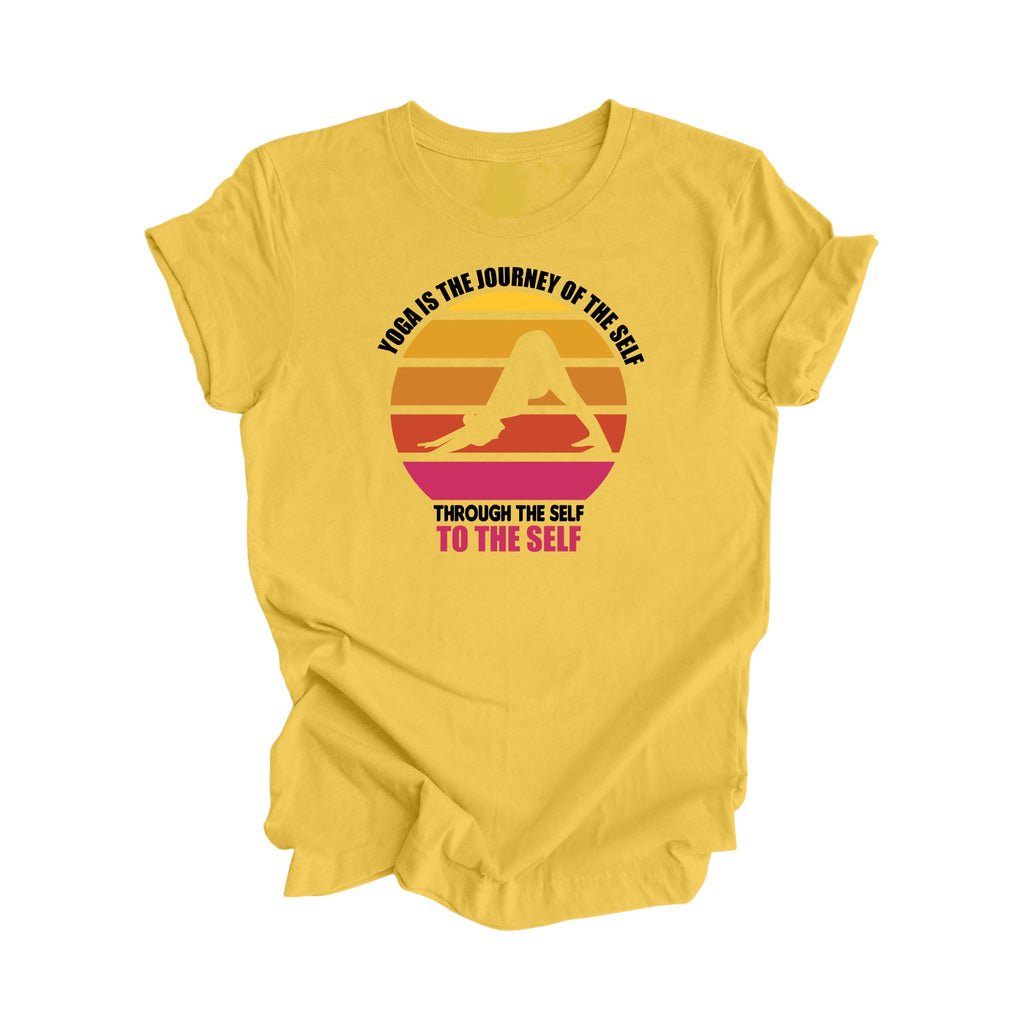 Yoga Is The Journey Of The Self, Through The Self, To The Self - Yoga Gift, Meditation Shirt, Yoga T-shirt, Yoga Lover Gift, Yoga Teacher Shirt, Wellness Shirt, Self Care Shirt - Inspired X