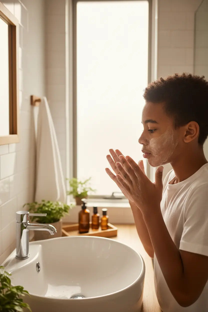 Tu es vraiment propre ! Gel douche visage et corps