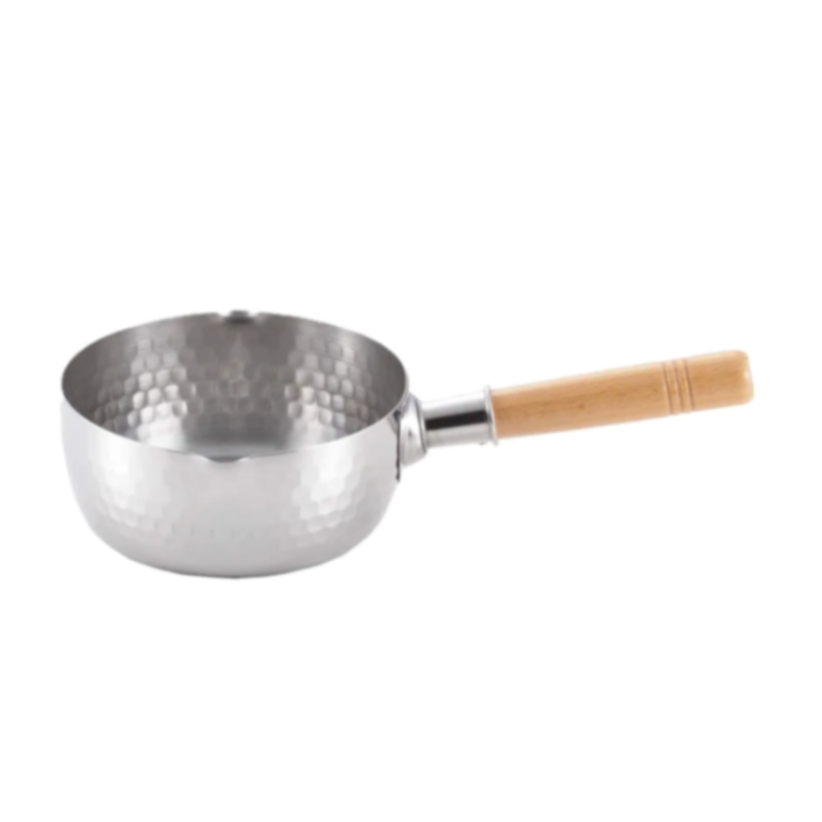 Casserole Yoshikawa Yukihira 16 cm – Marmite en acier inoxydable | Fabriquée au Japon