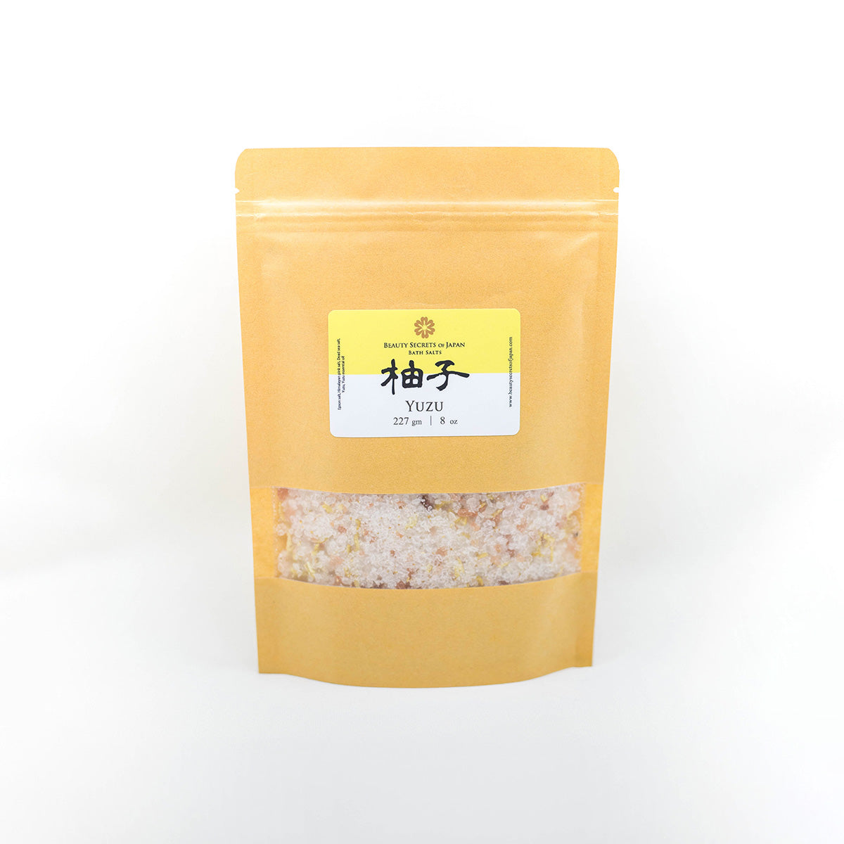 Sels de bain roses de l'Himalaya au yuzu (227 g)