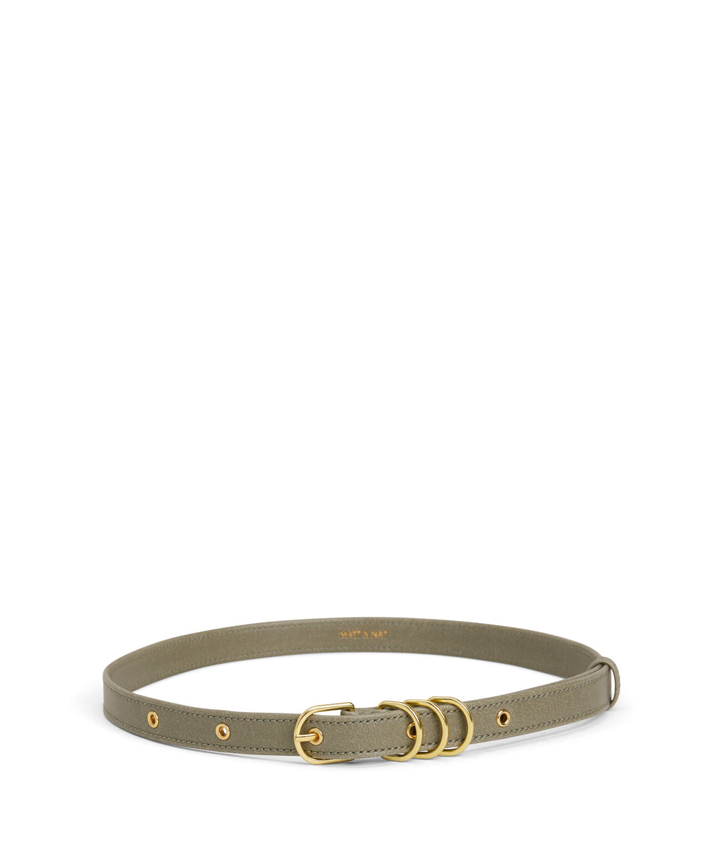 JULEP Women's Vegan Skinny Belt