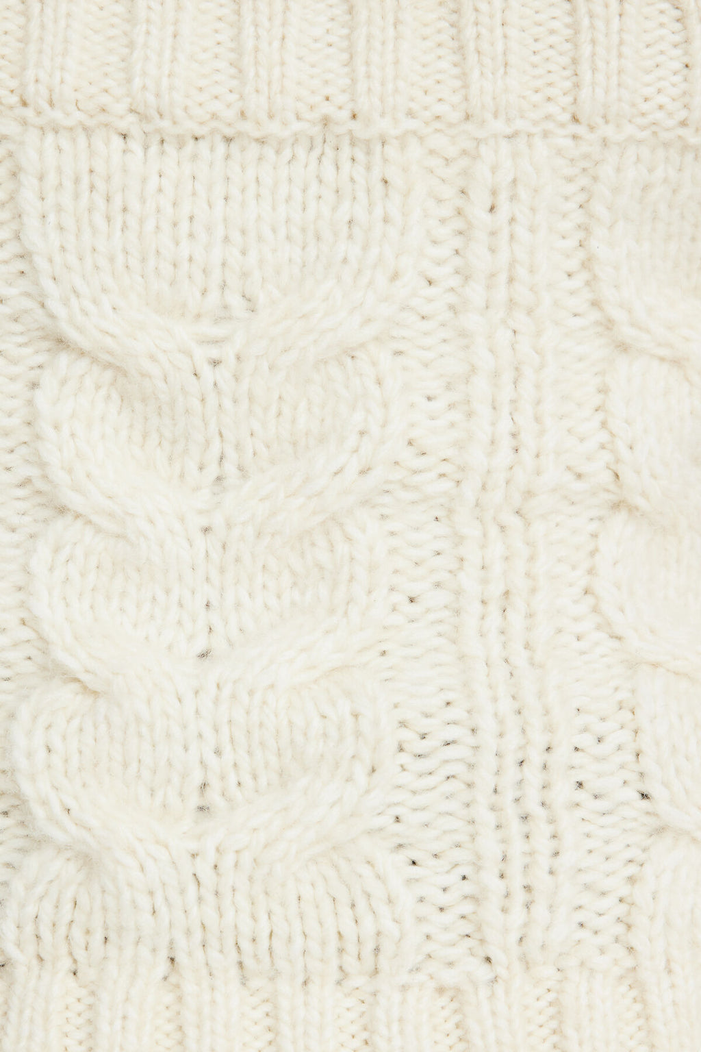 Haut licou en maille torsadée