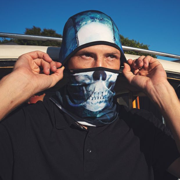 ZANheadgear Convertible Balaclava SportFlex Series Paint Skull