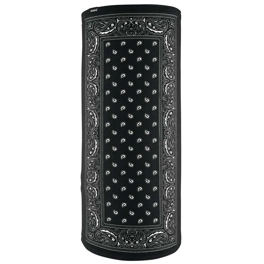 ZANheadgear Black Paisley Motley Tube