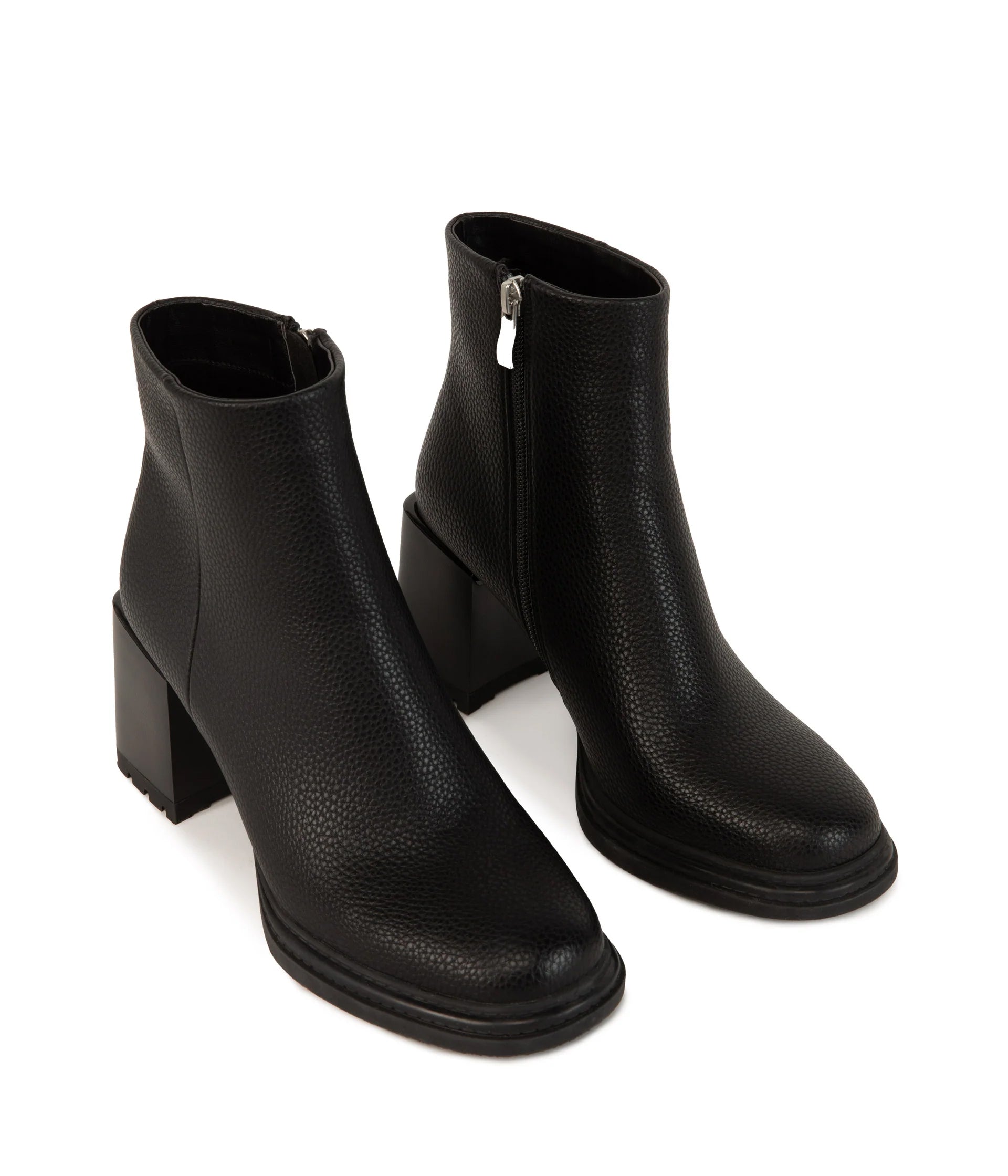 Bottes à talons hauts végétaliennes SIVAN pour femmes