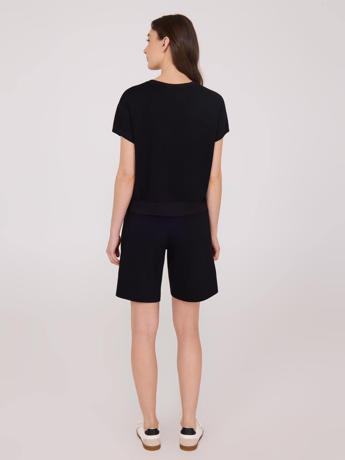 Sweat-shirt taille haute en polaire Cloud