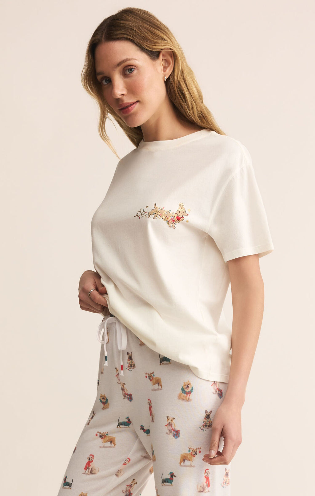 Bestie Boyfriend Tee - Dachshund