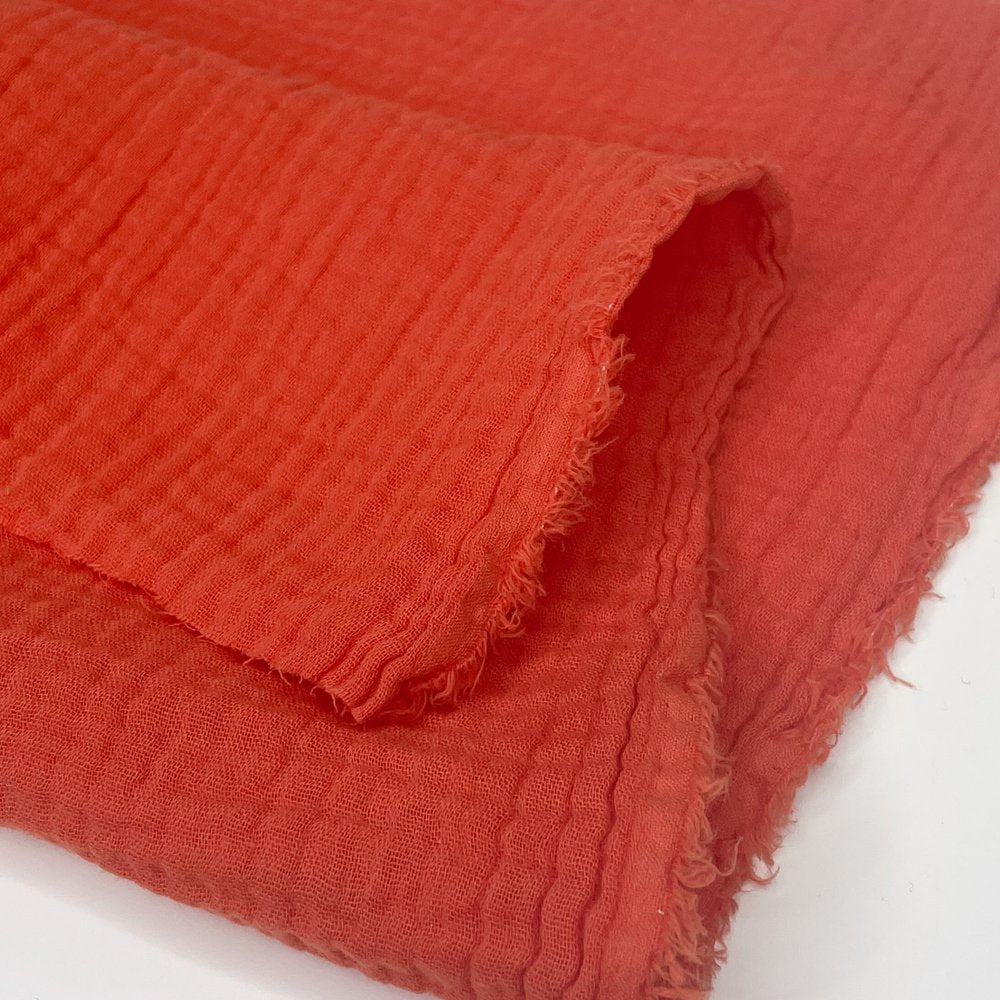 Zola Organic Double Gauze - Cajun, 26"xWOF