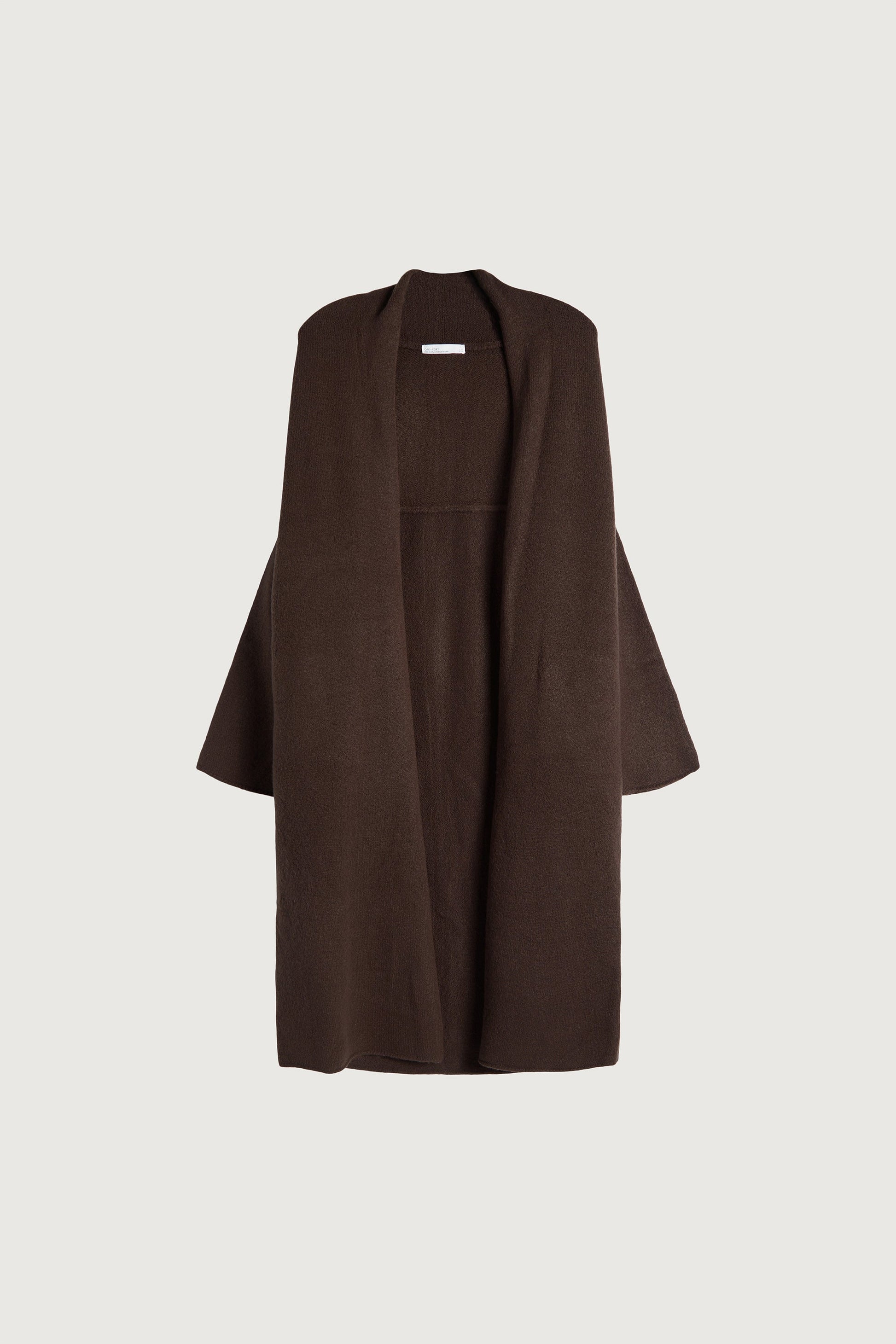 CARDIGAN LONG ET CONFORTABLE, OUVERT SUR LE DEVANT