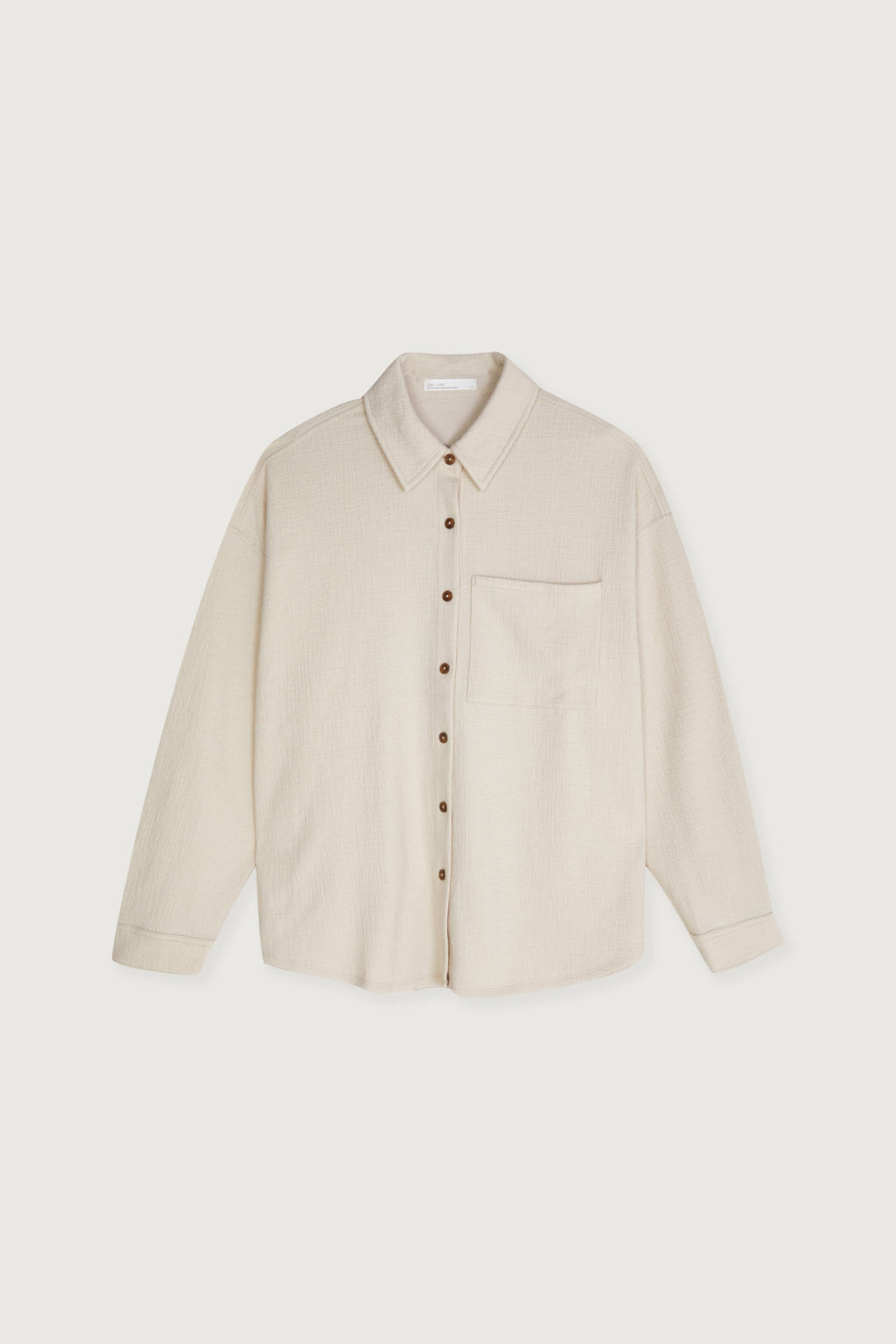 CHEMISE EN MAILLE SURDIMENSIONNÉE