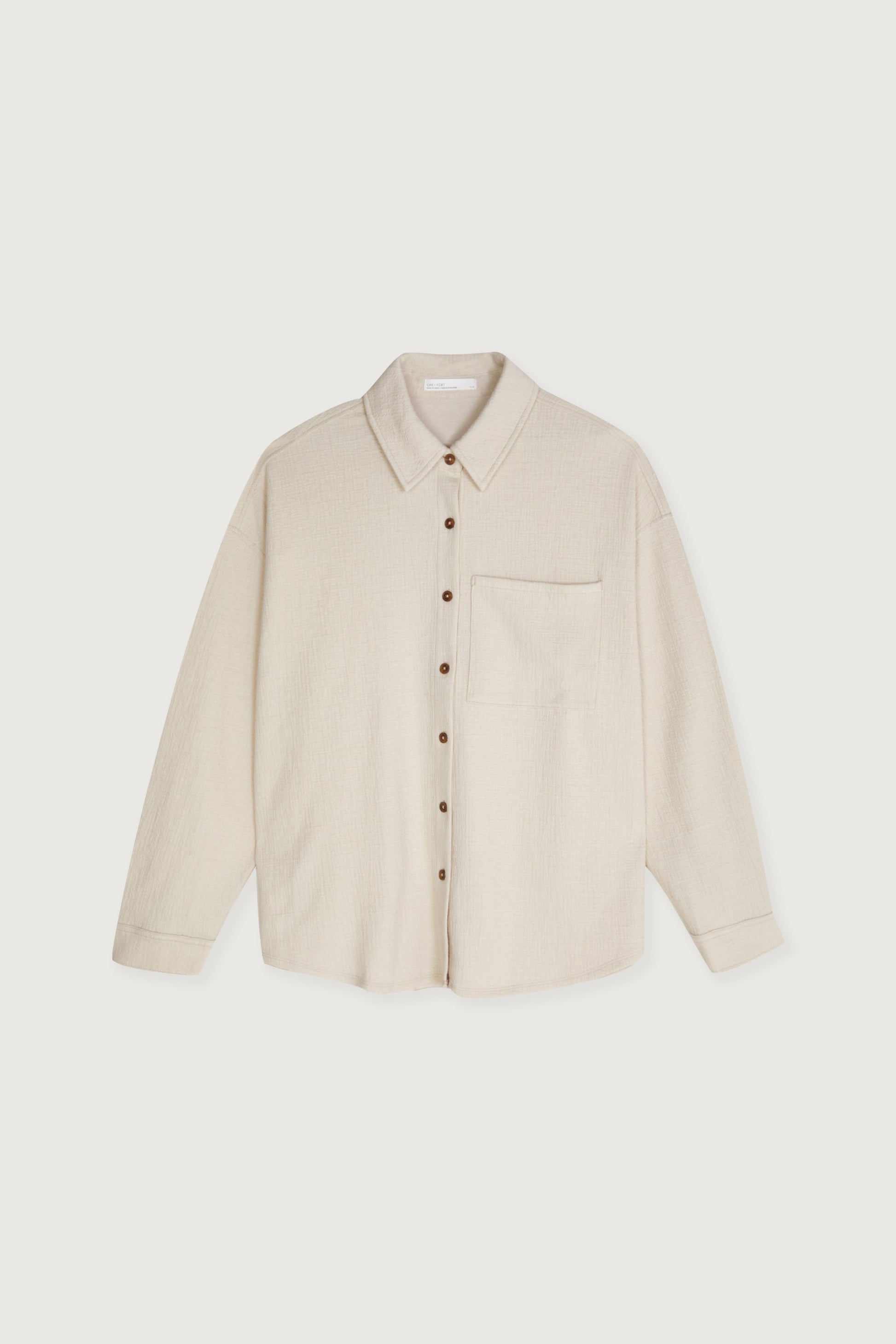 CHEMISE EN MAILLE SURDIMENSIONNÉE