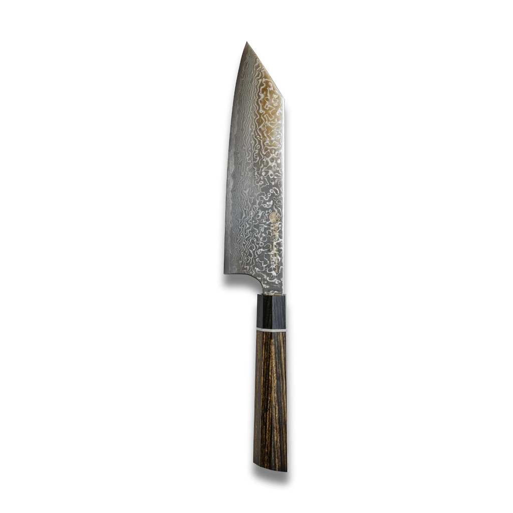 ZUIUN Japan | Handmade Kiritsuke Santoku Knife Damascus Steel 180mm