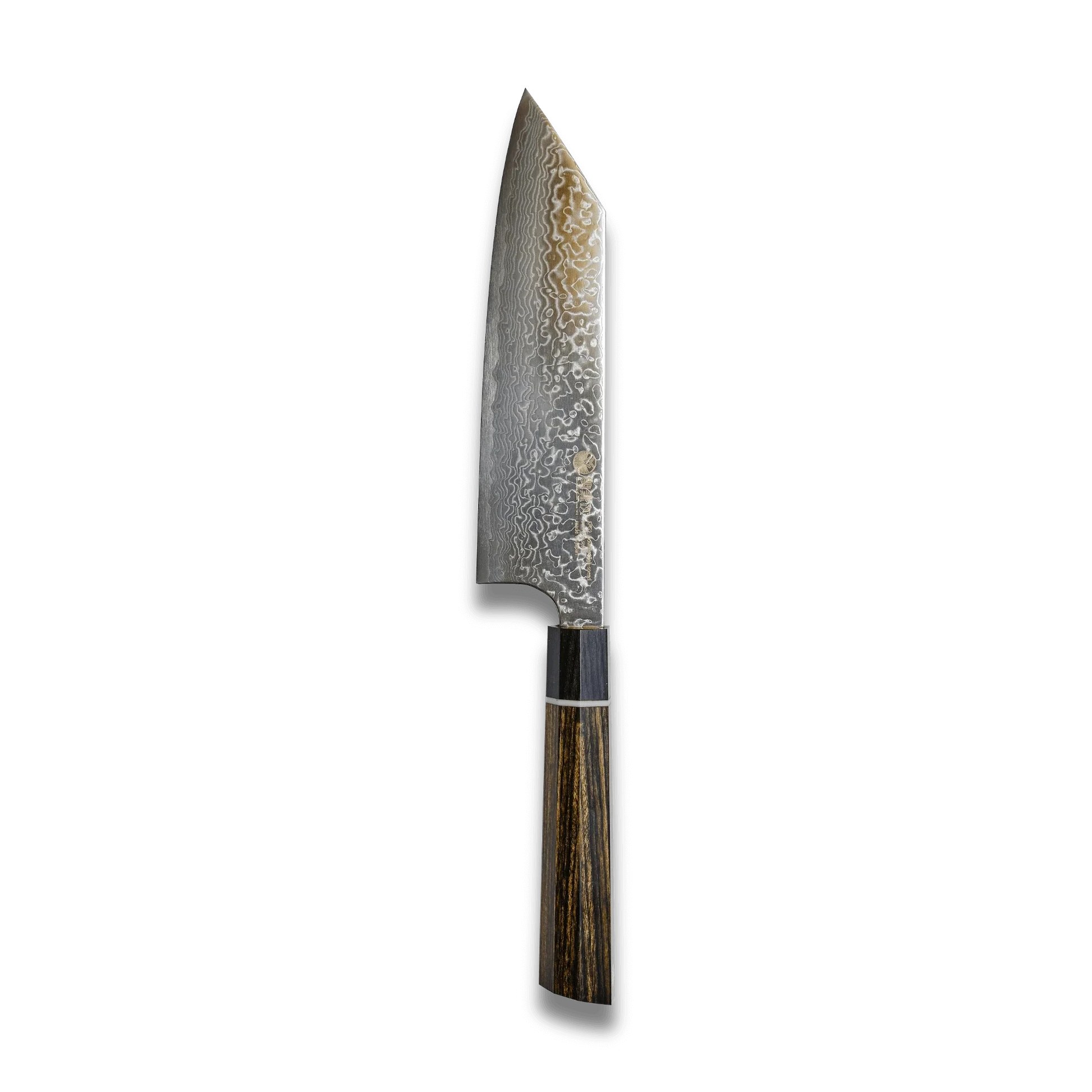 ZUIUN Japan | Handmade Kiritsuke Santoku Knife Damascus Steel 180mm