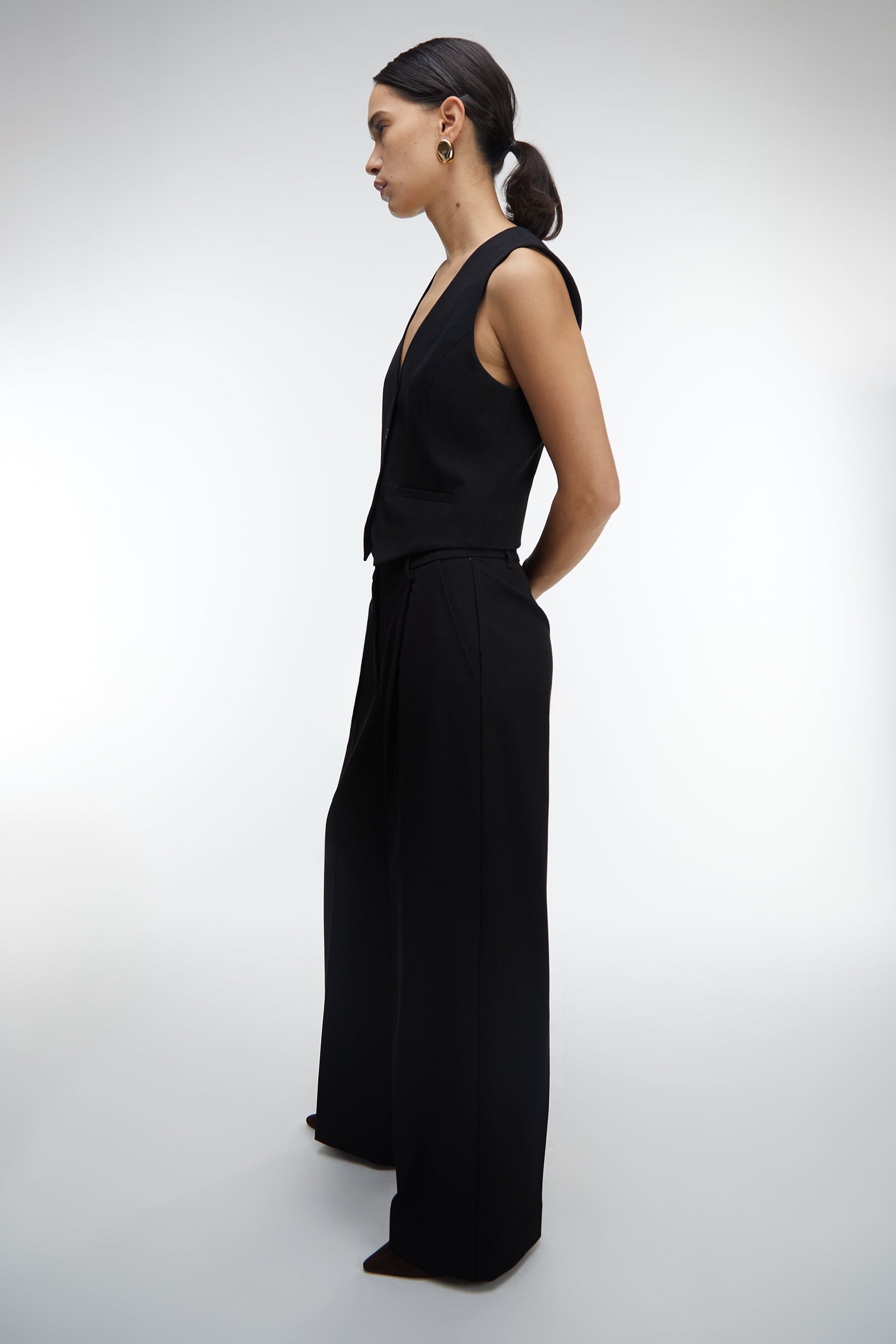 GILET DE COSTUME COURT
