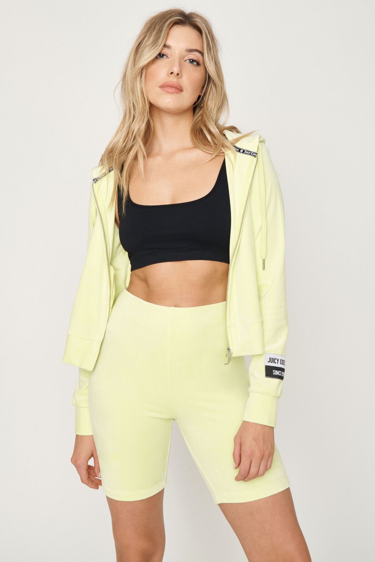 JUICY COUTURE Velour Bike Shorts