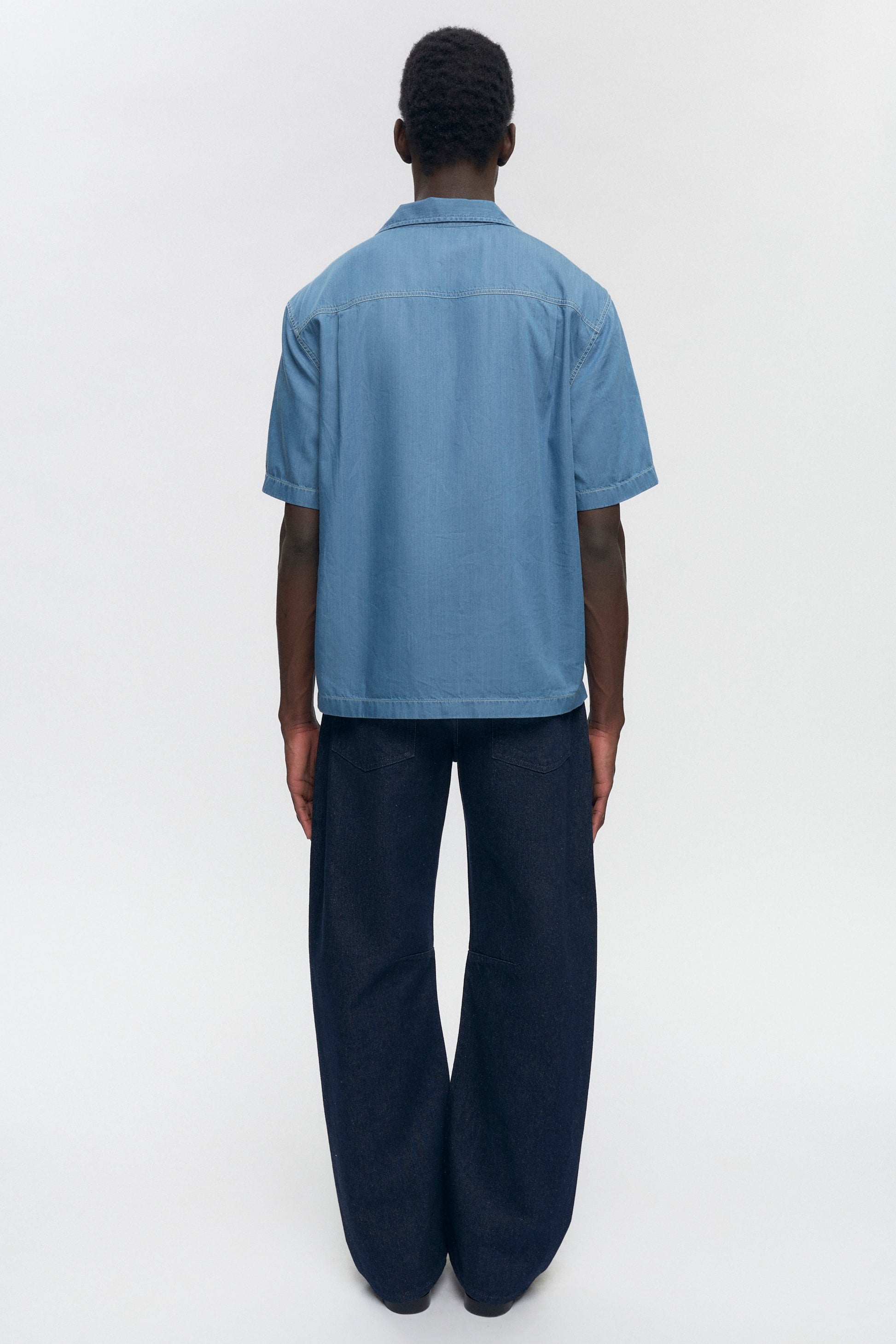 Men’s Chambray Camp Shirt