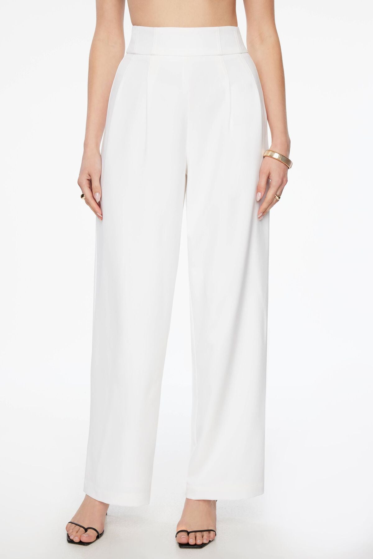 High Waisted Wide Leg Pants