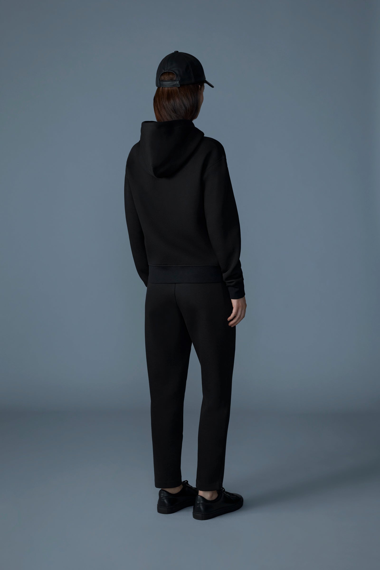 KRYSSA Double-Face Zip-Up Hoodie