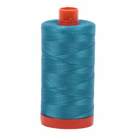 Fil Aurifil #4182 Turquoise foncé uni