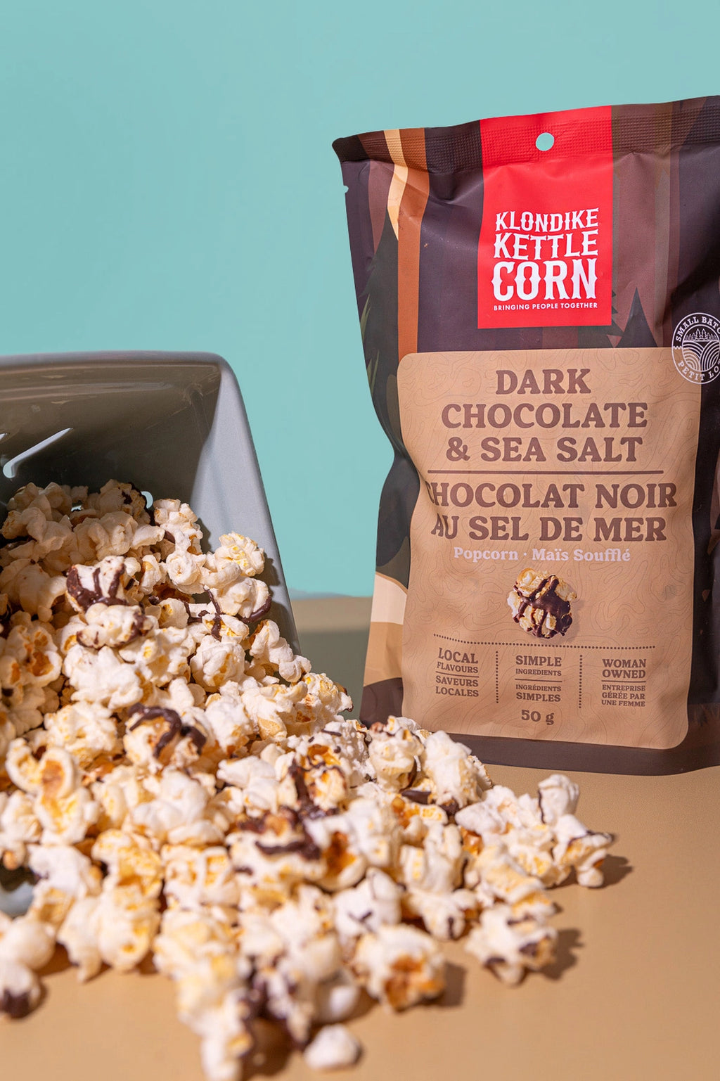 Dark Chocolate & Sea Salt Kettle Corn • Gift Box Item