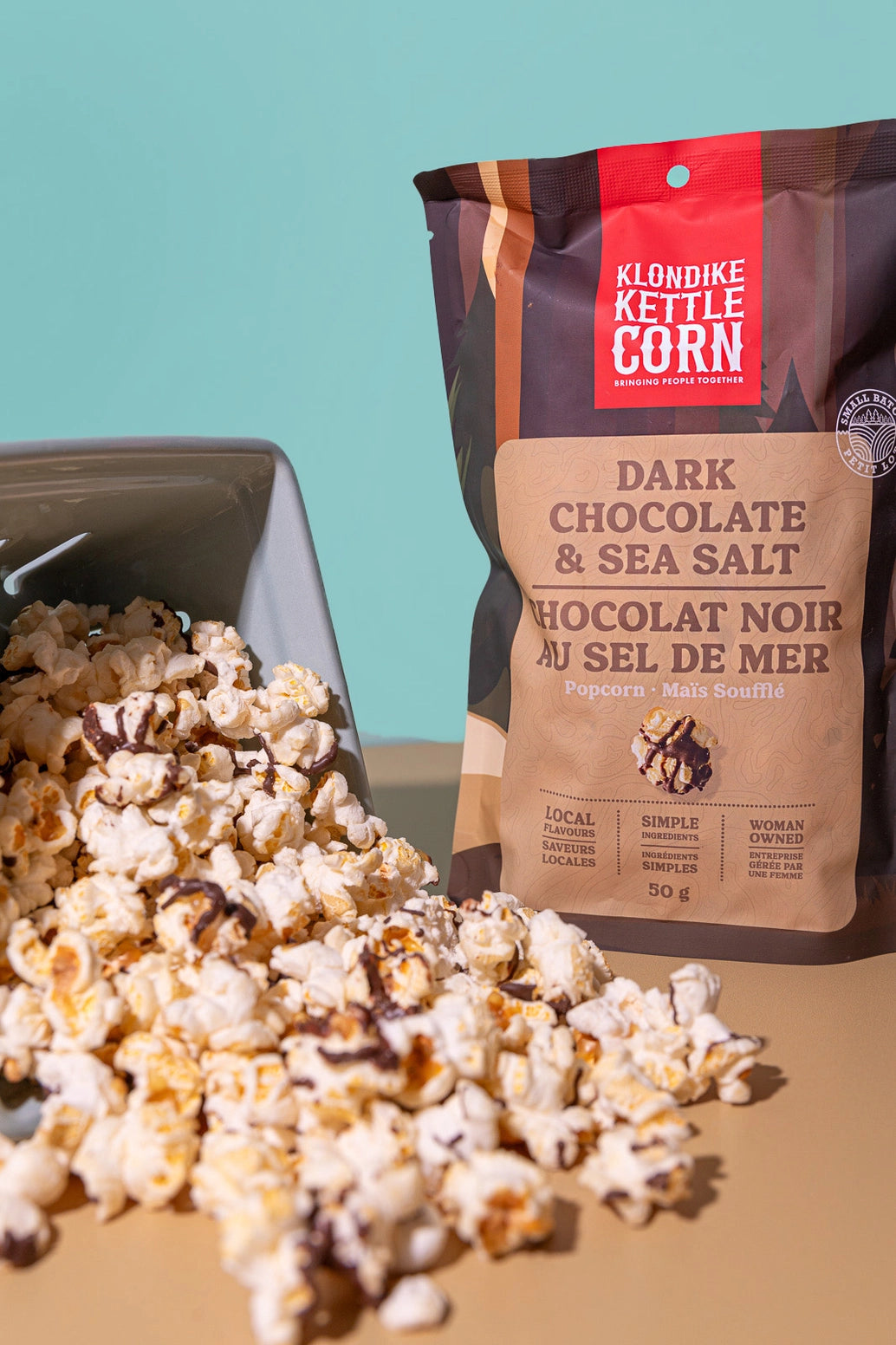 Dark Chocolate & Sea Salt Kettle Corn • Gift Box Item