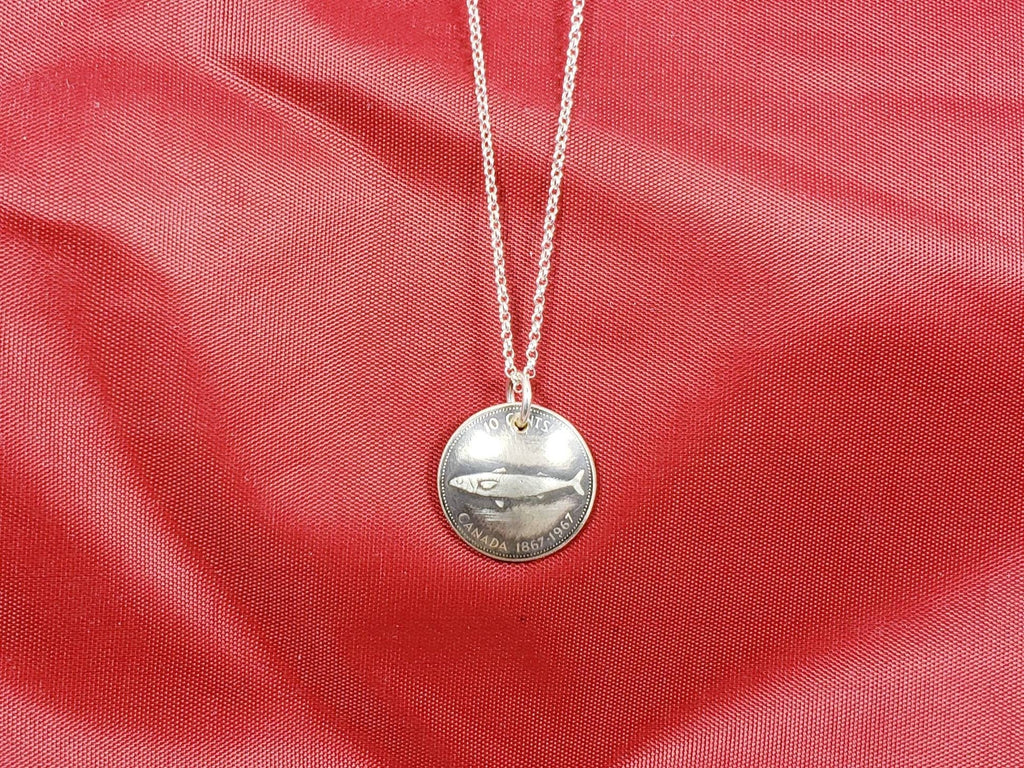 The Silver Fin Necklace
