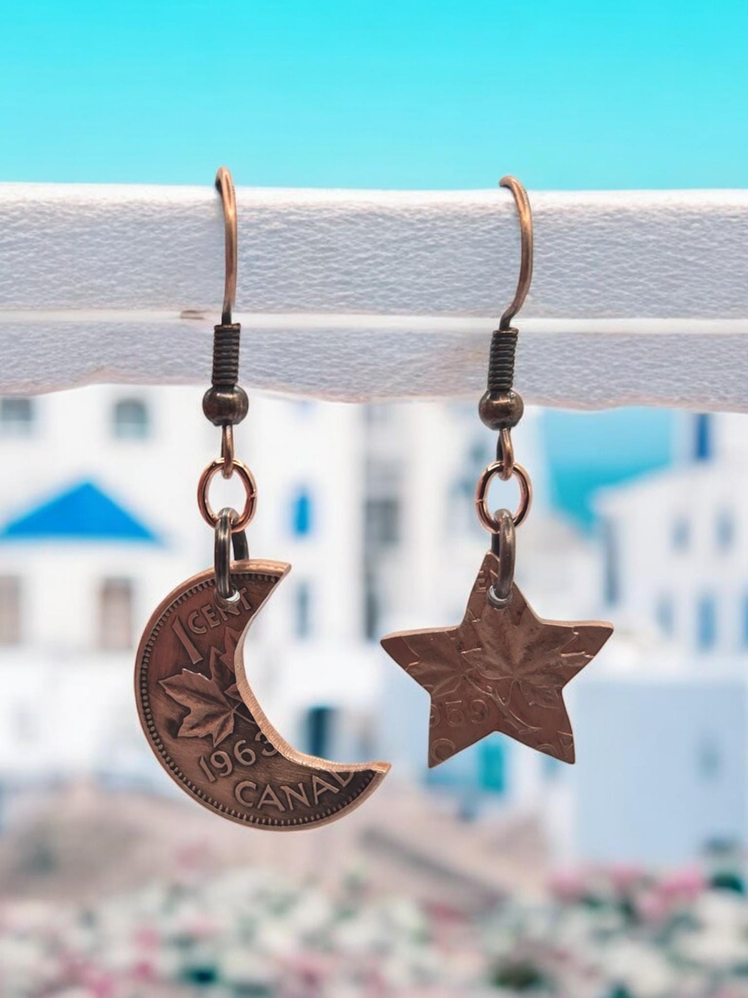 Midnight Maple Earrings
