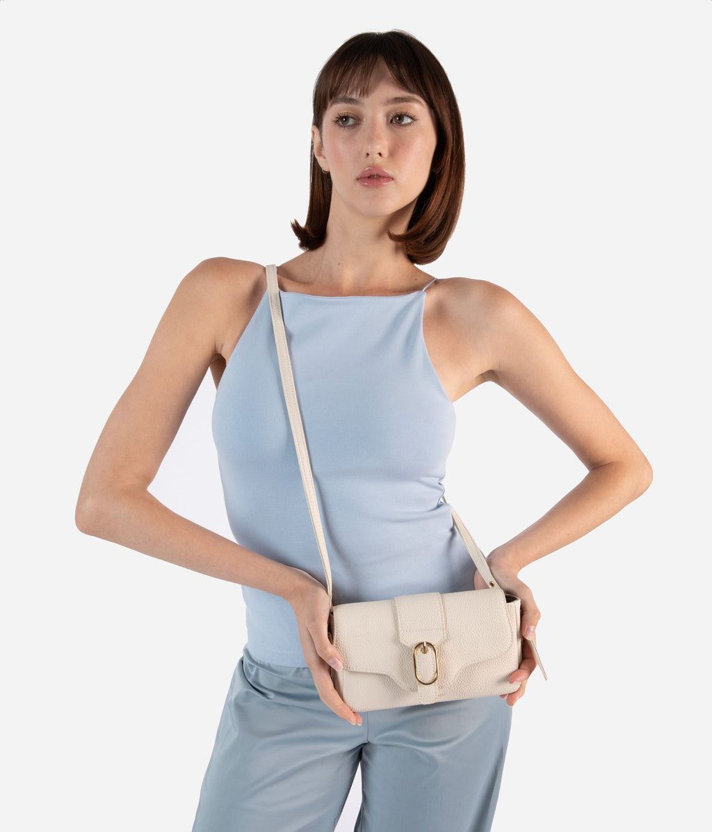Sac bandoulière vegan ISABELLE SM – Grain