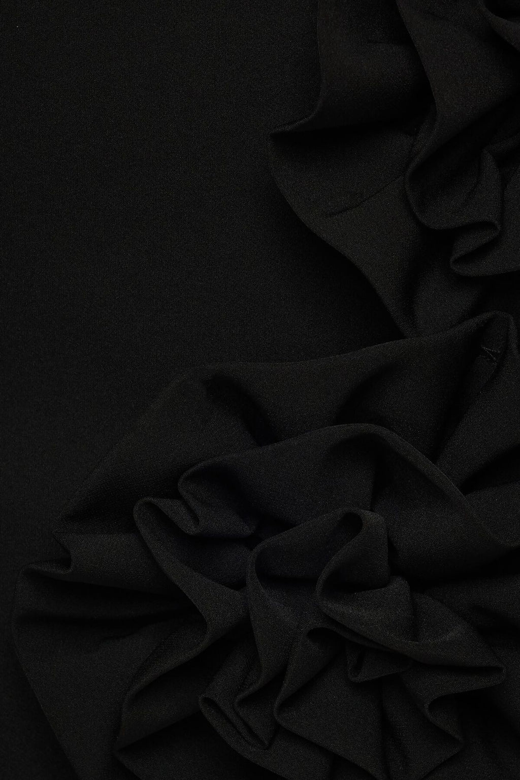 Floral Appliqué Mini Skirt