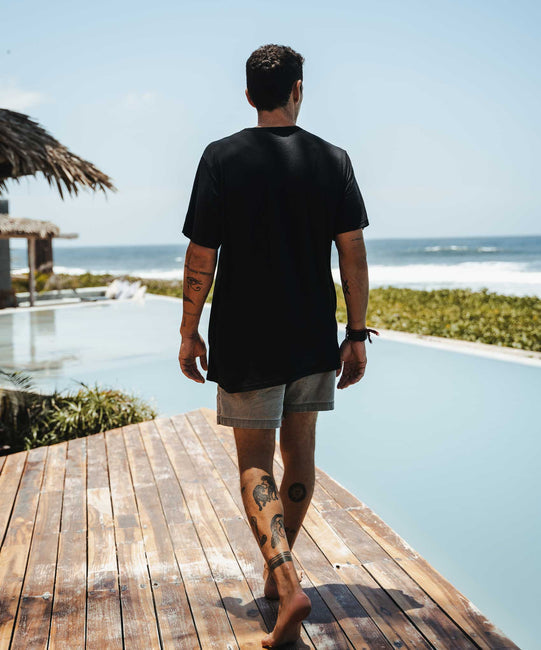 Men's Tall Merino Crew Neck T‑Shirt