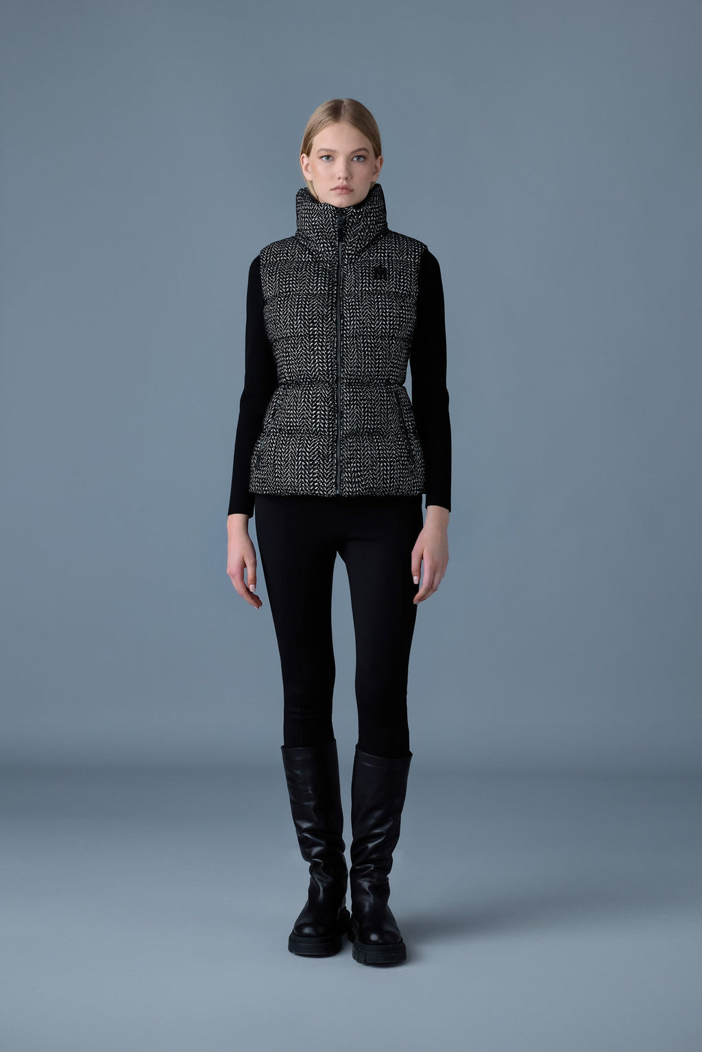 CHAYA-FLP Flocked light down vest