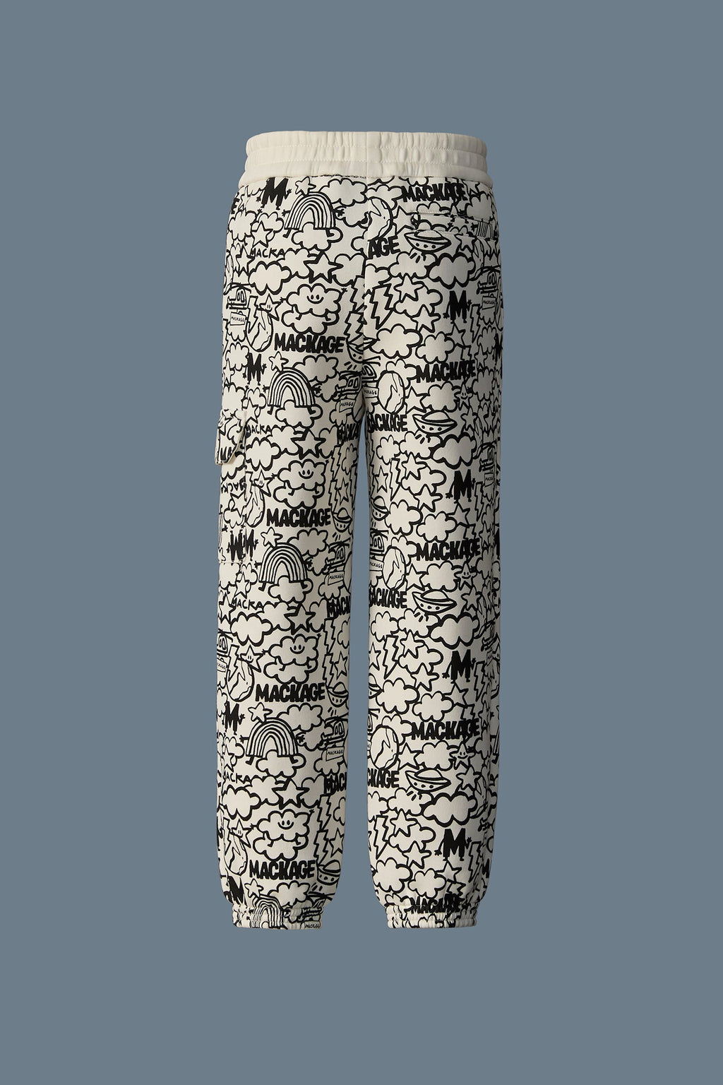 ARCHER-PR Double-Face Jersey Graphic Sweatpants for Kids (8-14 years)