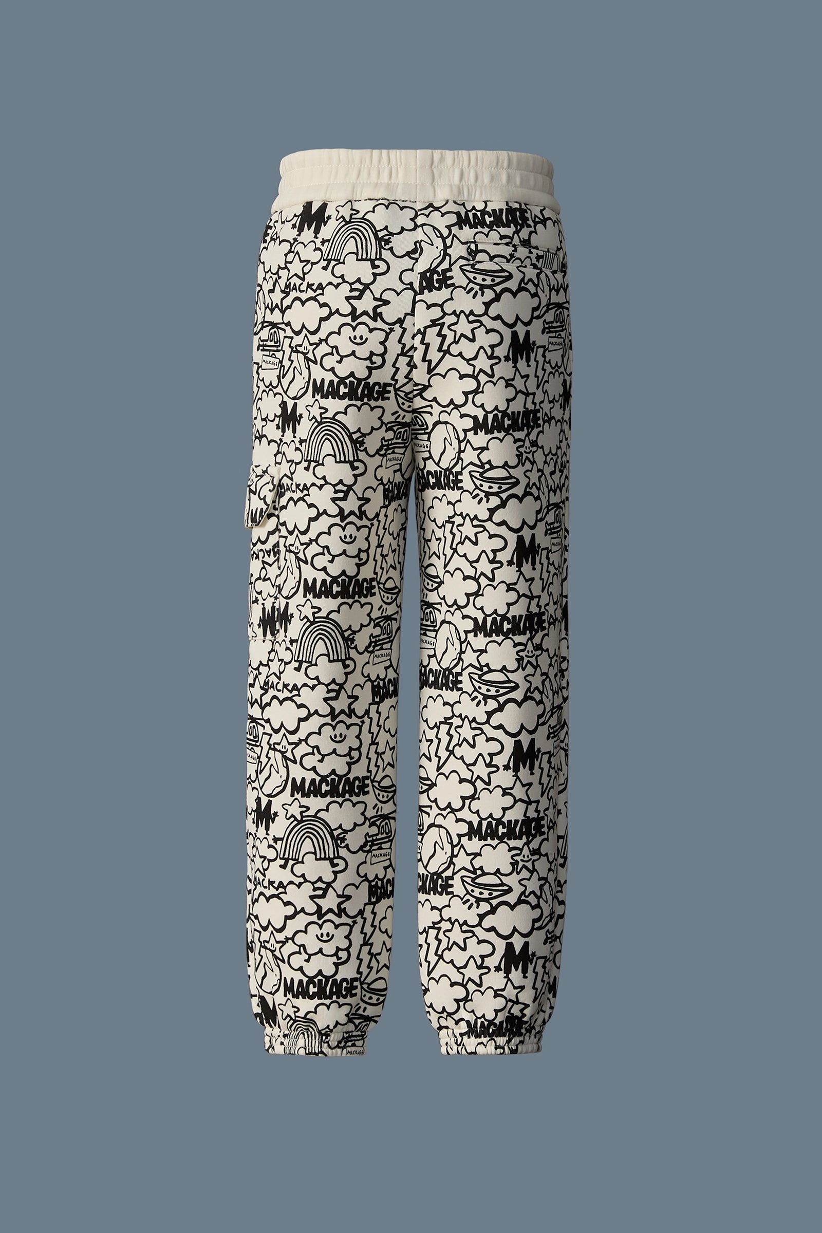 ARCHER-PR Double-Face Jersey Graphic Sweatpants for Kids (8-14 years)