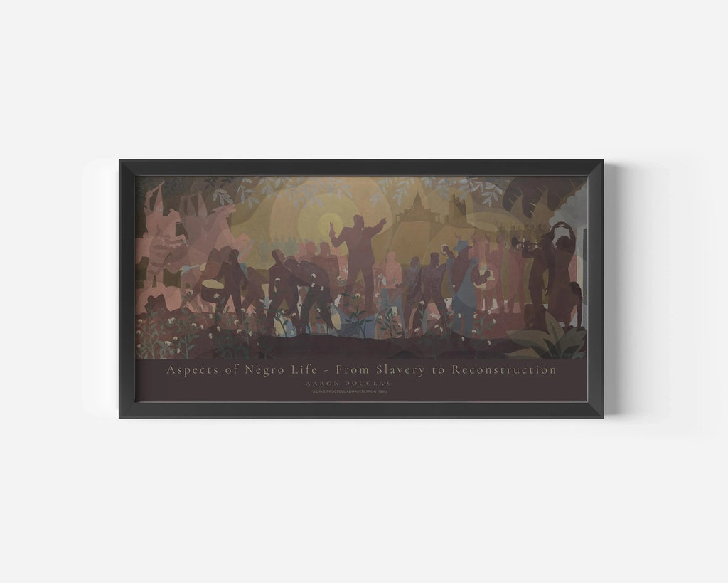 Estampe d'Aaron Douglas : Art de la Renaissance de Harlem, Histoire afro-américaine