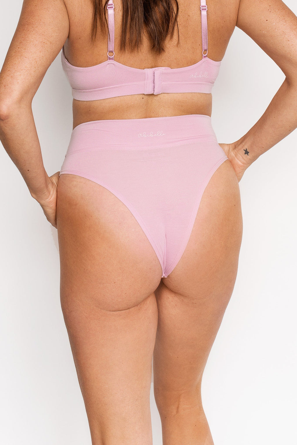 Cheeky High-Waisted Band - Orchid