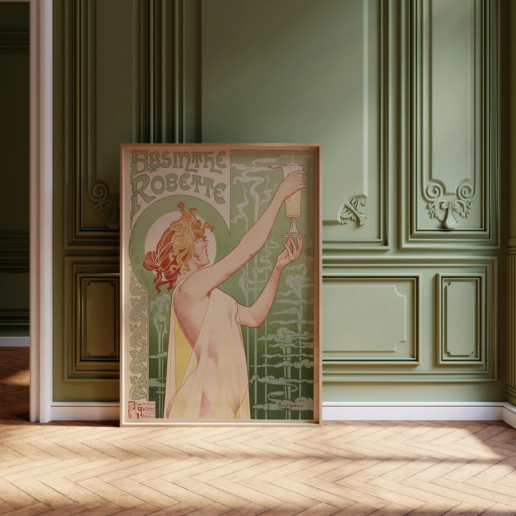 Affiche Absinthe Robette : Tirage Art Nouveau Vintage, Henri Privat-Livemont