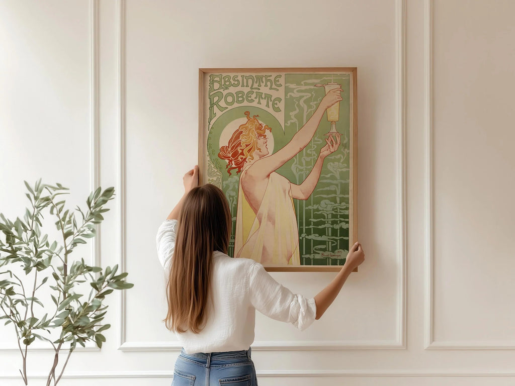 Affiche Absinthe Robette : Tirage Art Nouveau Vintage, Henri Privat-Livemont