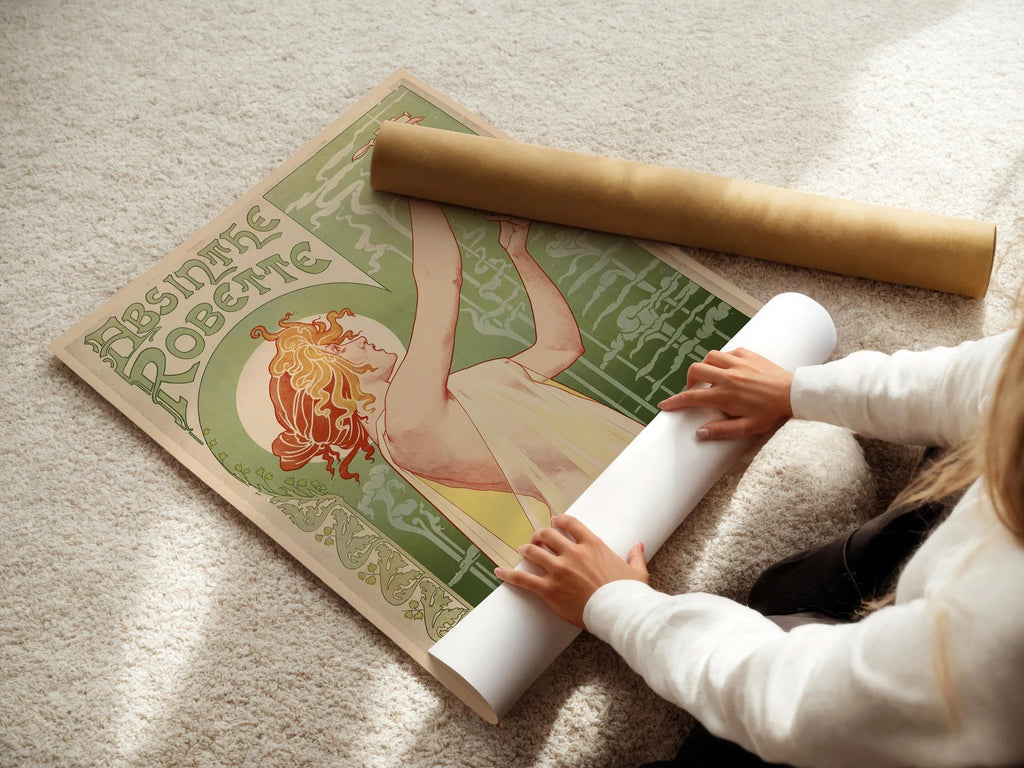 Affiche Absinthe Robette : Tirage Art Nouveau Vintage, Henri Privat-Livemont