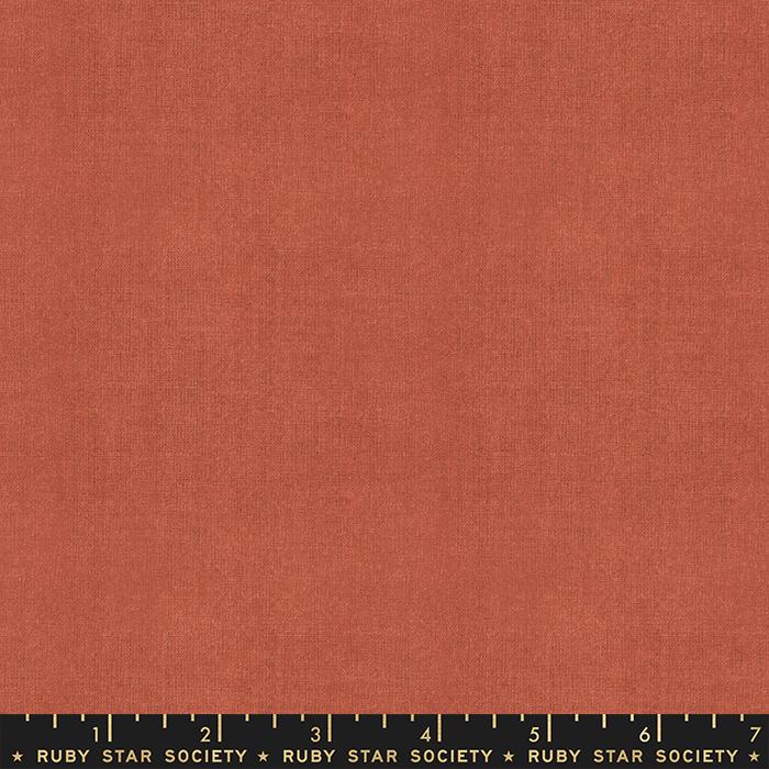 Chaîne et trame - Tissage croisé Persimmon, 1/4 yard