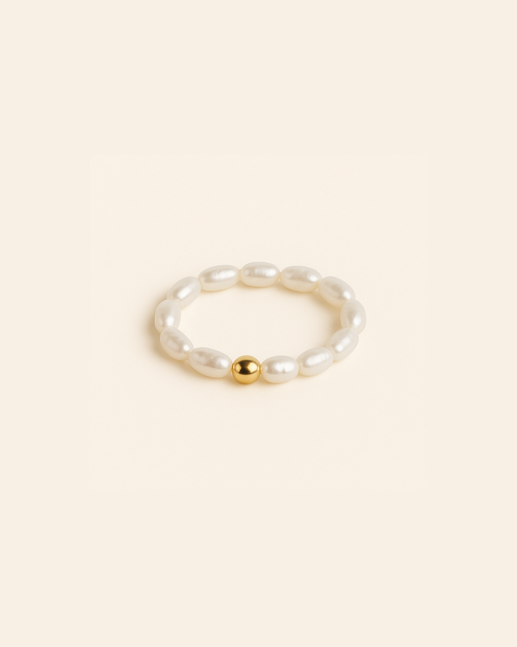 Pearl Adjustable Ring
