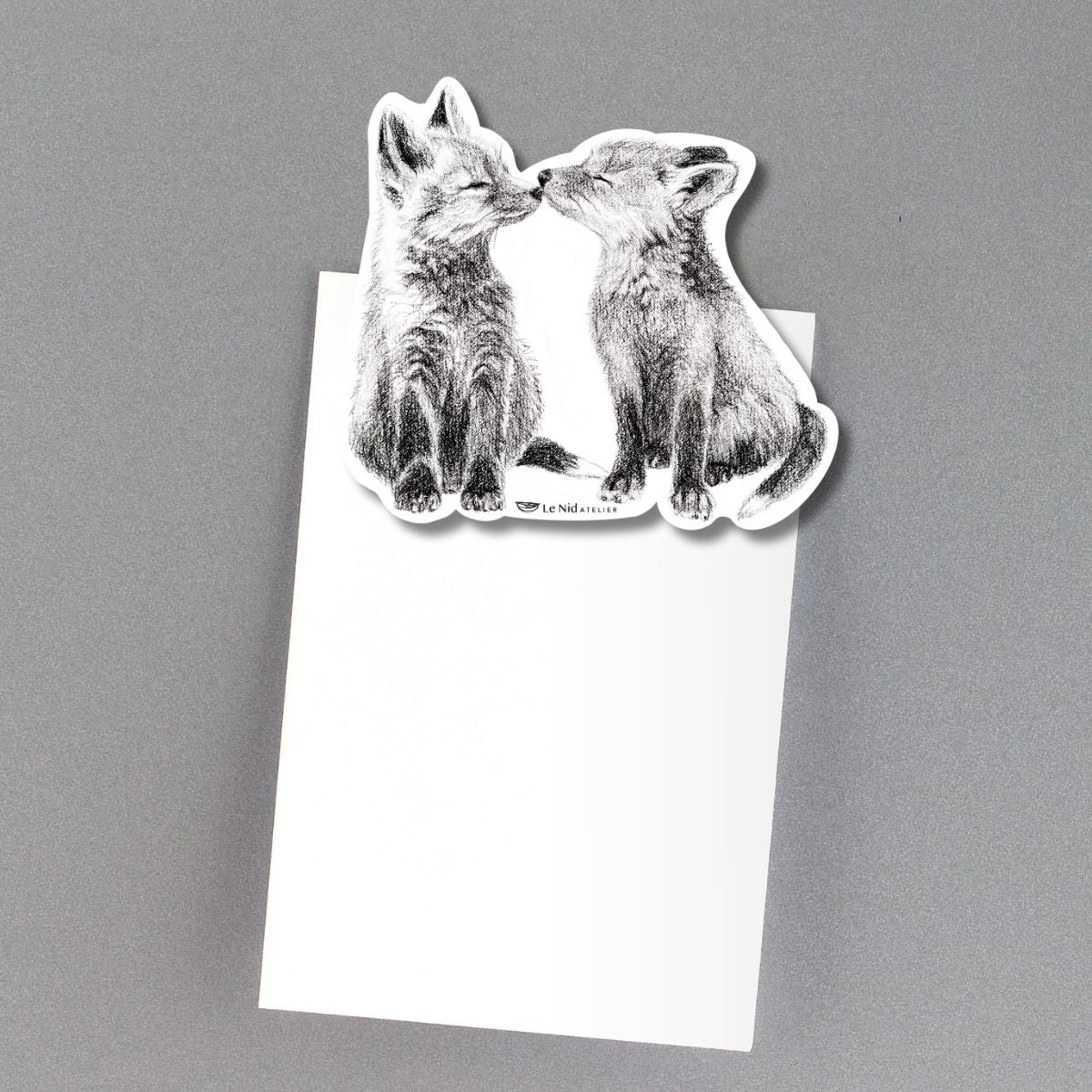 Adorable Foxes Magnet