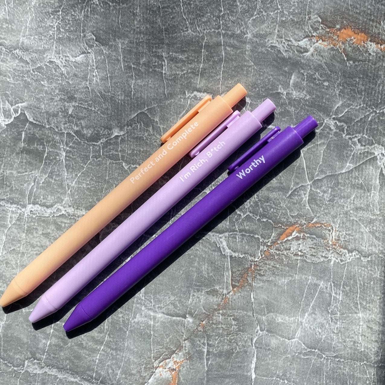 Affirmation Gel Pens  <br> (3-Pack)