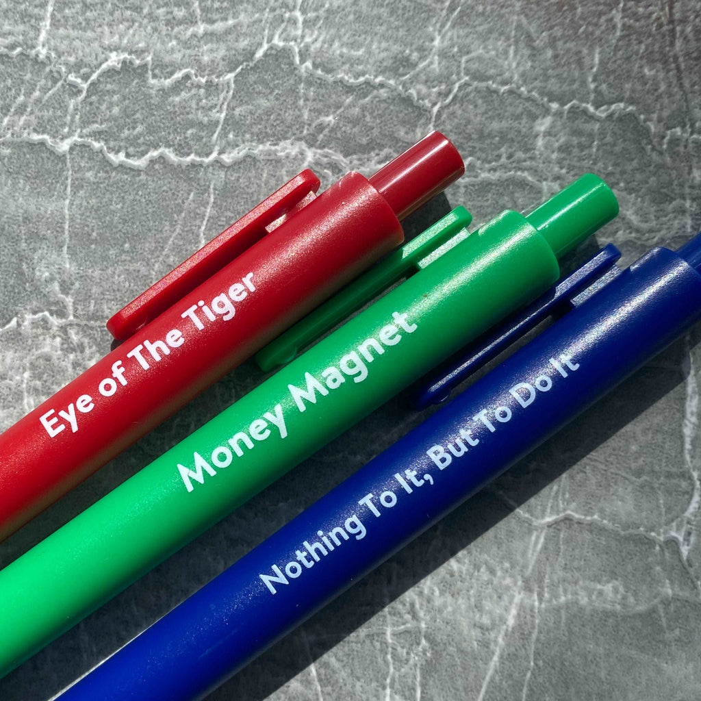 Affirmation Gel Pens  <br> (3-Pack)