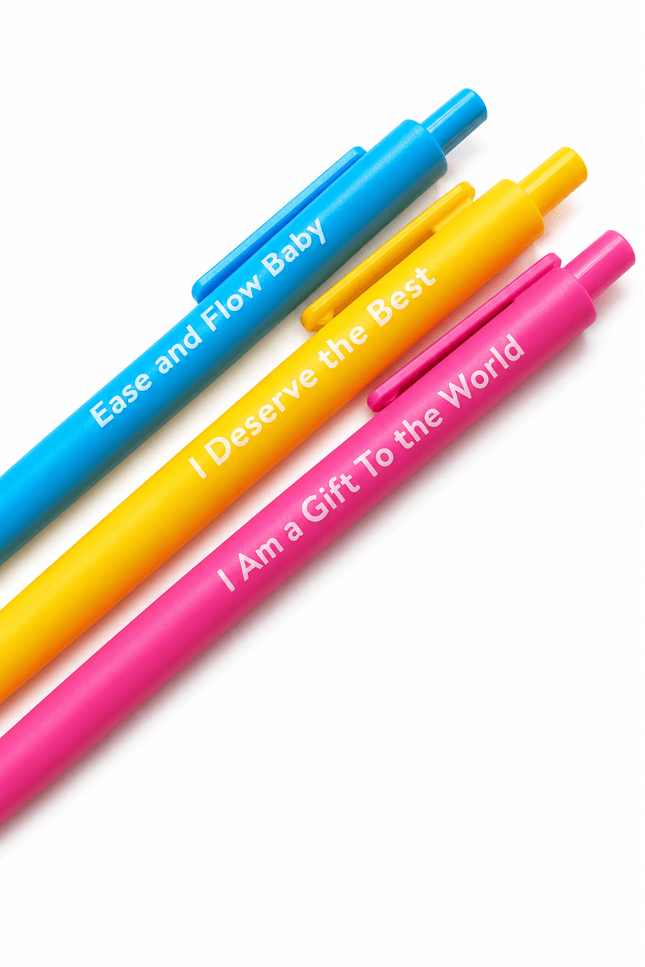 Stylos gel d'affirmation<br> (Pack de 3)