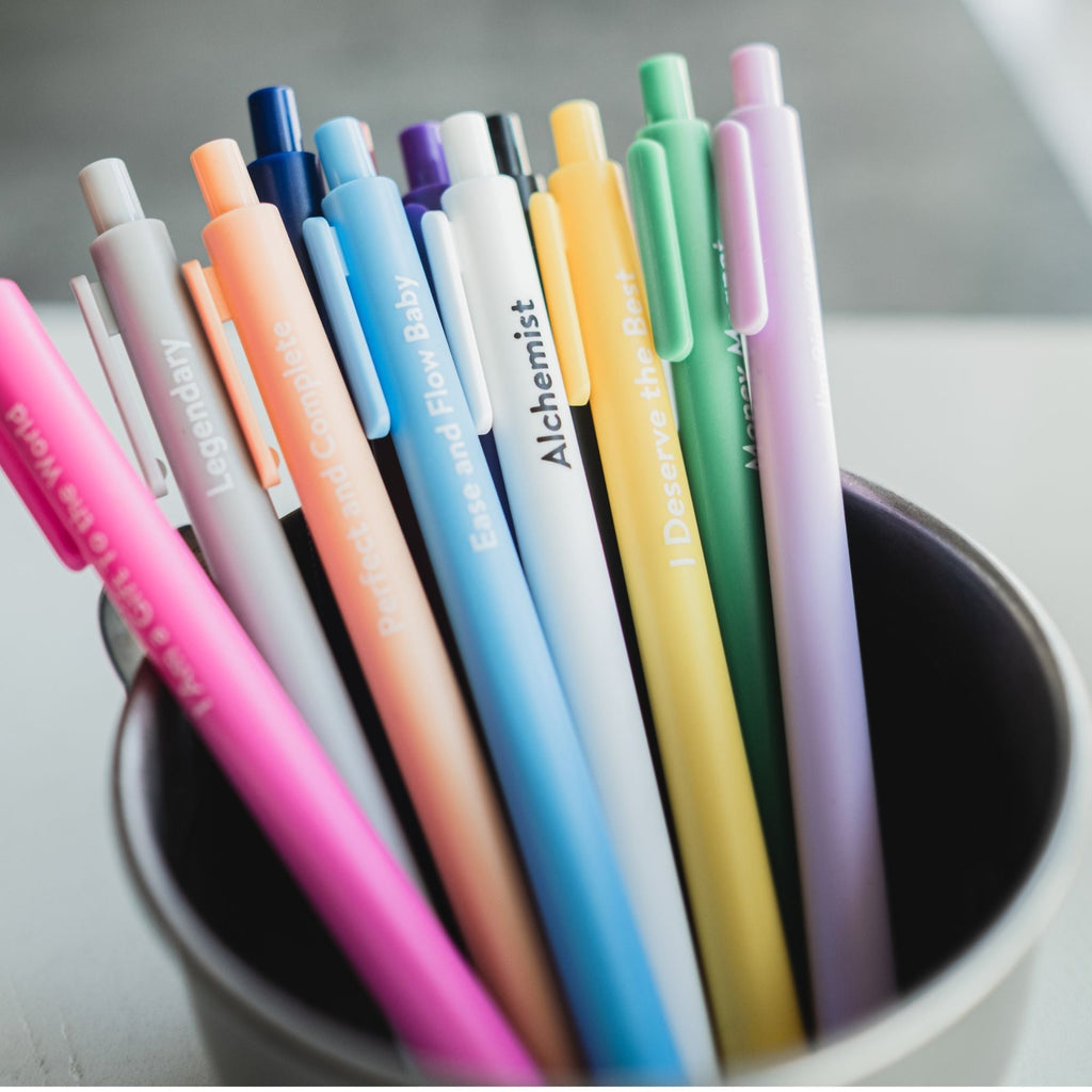Stylos gel d'affirmation<br> (Pack de 3)
