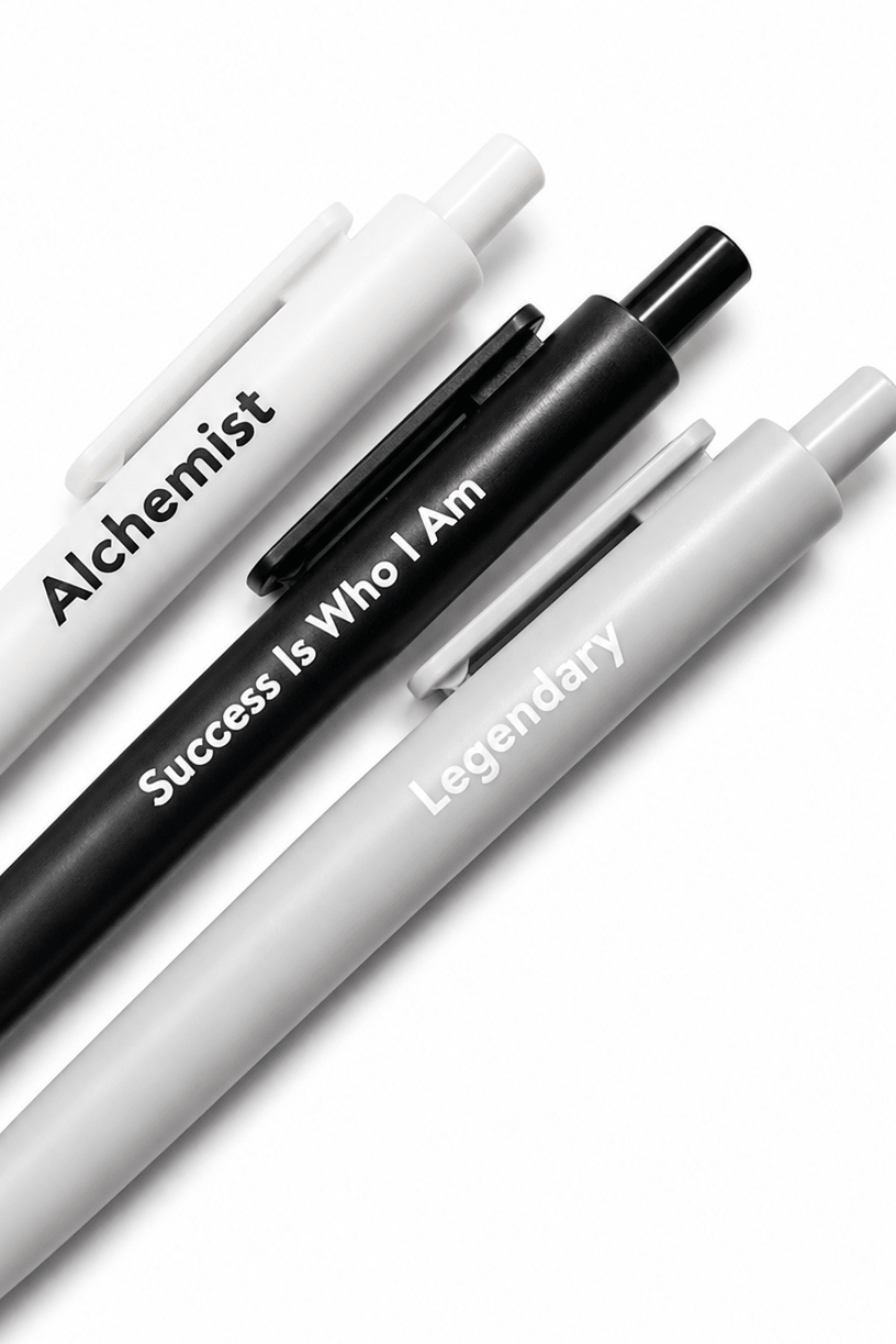 Stylos gel d'affirmation<br> (Pack de 3)