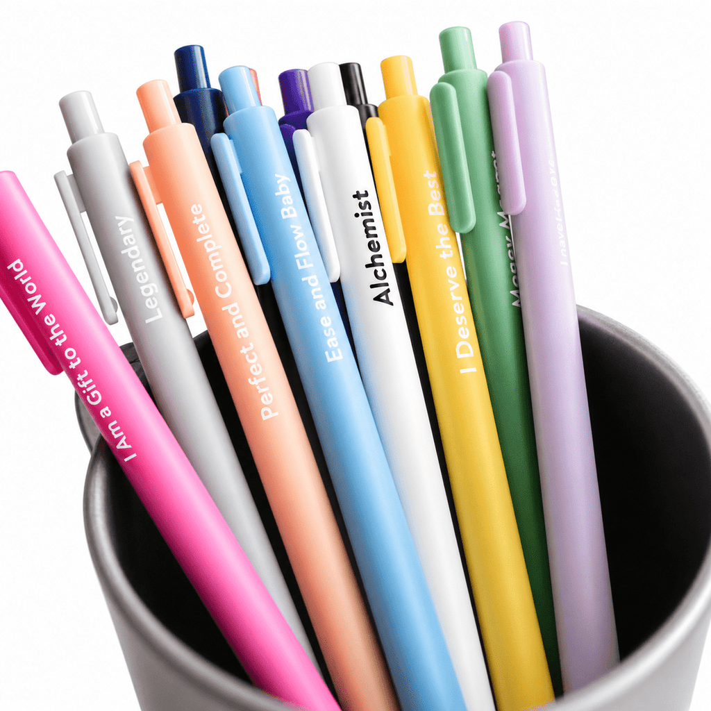 Stylos gel d'affirmation<br> (Pack de 3)