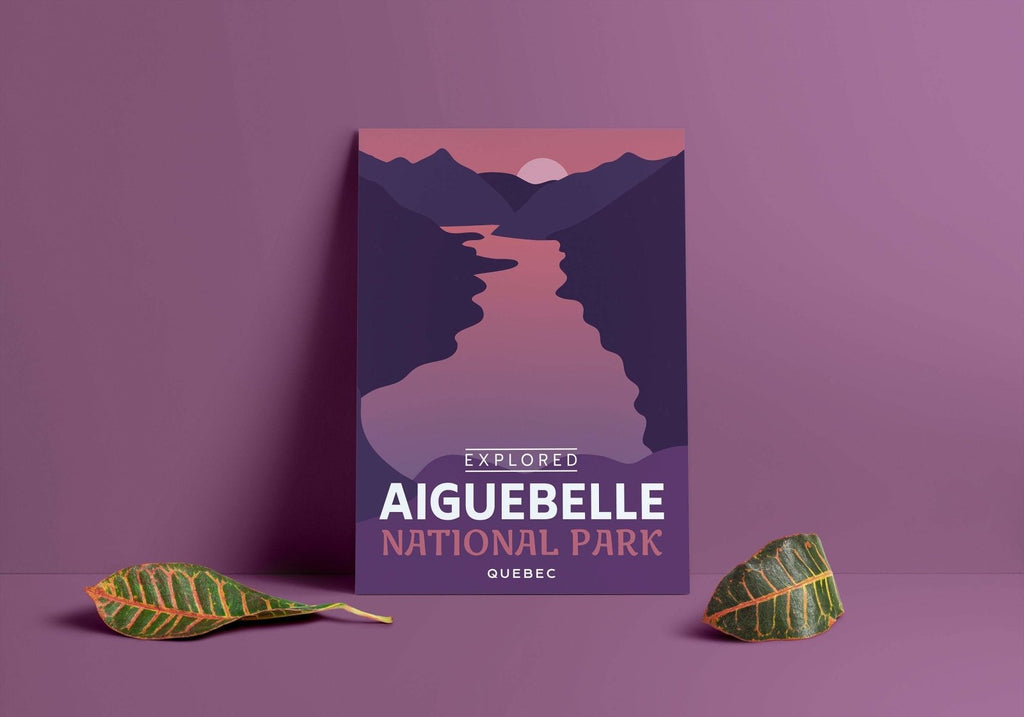 Aiguebelle National Park 'Explored' Poster
