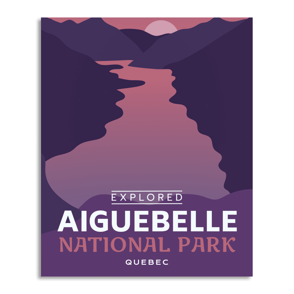 Aiguebelle National Park 'Explored' Poster