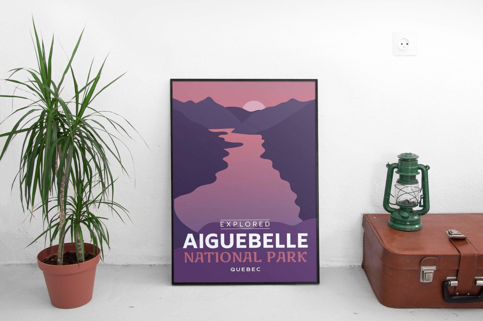 Aiguebelle National Park 'Explored' Poster